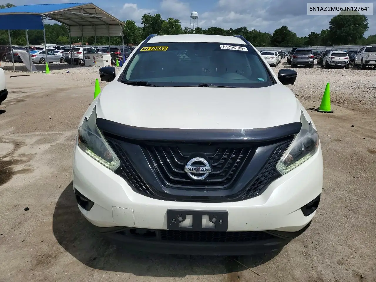 2018 Nissan Murano Sl VIN: 5N1AZ2MG6JN127641 Lot: 61330746