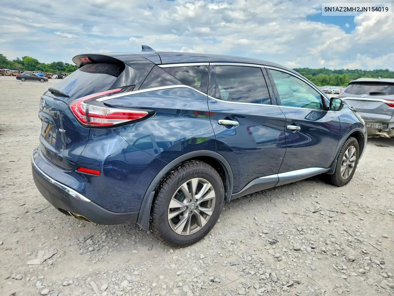 2018 Nissan Murano S VIN: 5N1AZ2MH2JN154019 Lot: 61396076