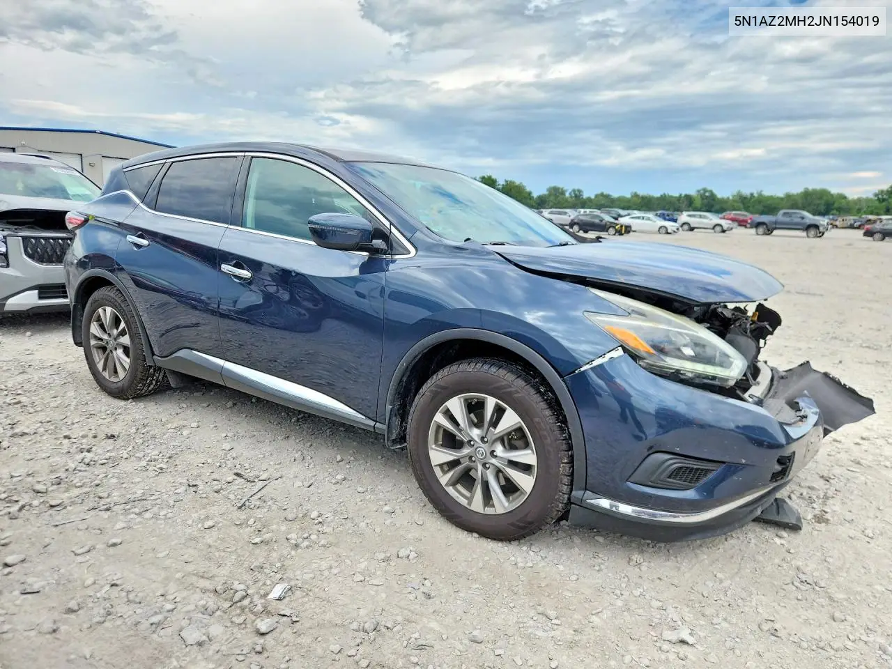 2018 Nissan Murano S VIN: 5N1AZ2MH2JN154019 Lot: 61396076