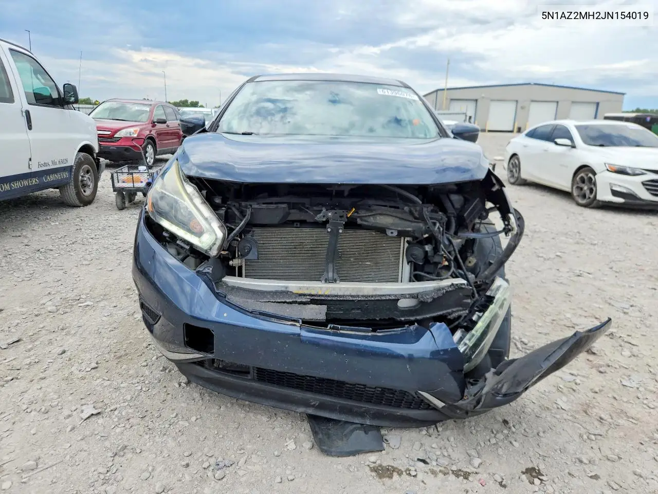 2018 Nissan Murano S VIN: 5N1AZ2MH2JN154019 Lot: 61396076