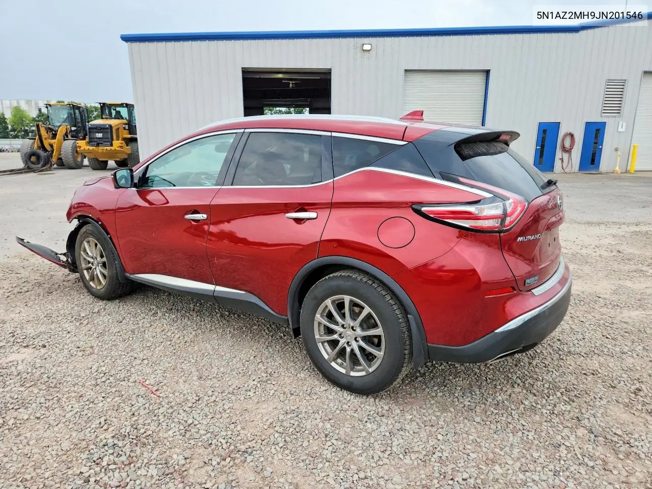 2018 Nissan Murano Sl VIN: 5N1AZ2MH9JN201546 Lot: 61537186