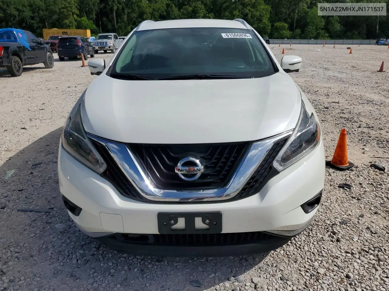 2018 Nissan Murano Sl VIN: 5N1AZ2MHXJN171537 Lot: 61566896