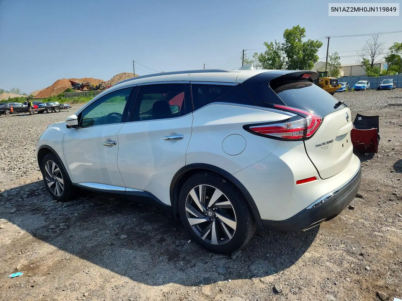 2018 Nissan Murano Platinum VIN: 5N1AZ2MH0JN119849 Lot: 62121746
