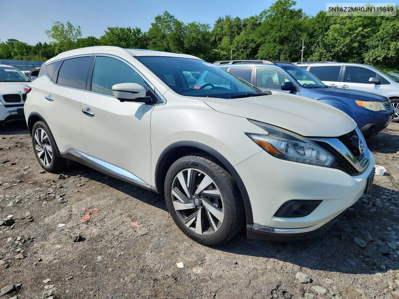 2018 Nissan Murano Platinum VIN: 5N1AZ2MH0JN119849 Lot: 62121746