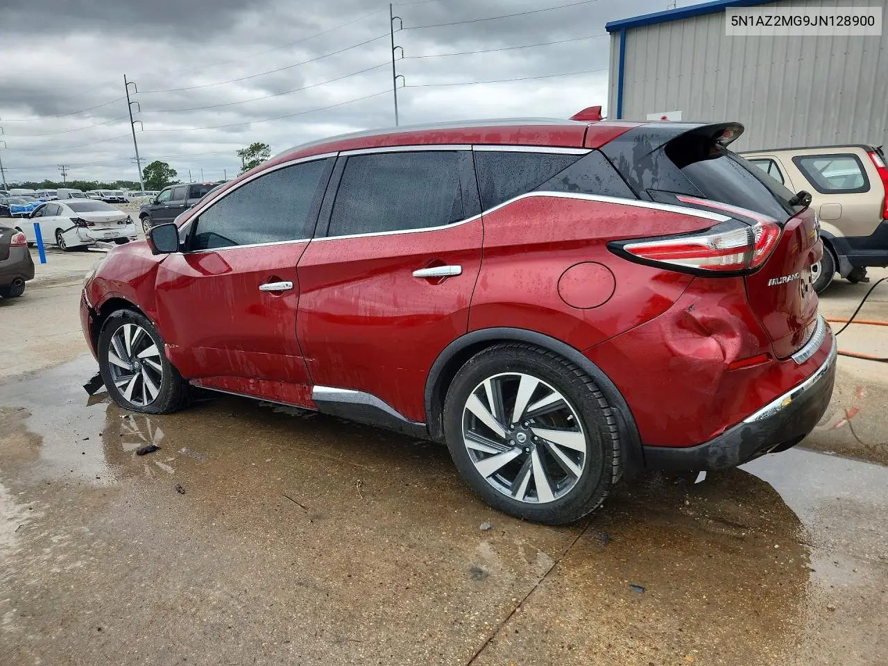 2018 Nissan Murano Platinum VIN: 5N1AZ2MG9JN128900 Lot: 62156826