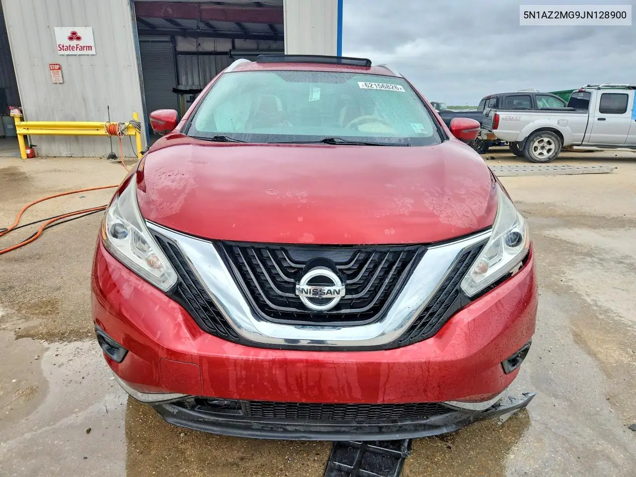 2018 Nissan Murano Platinum VIN: 5N1AZ2MG9JN128900 Lot: 62156826