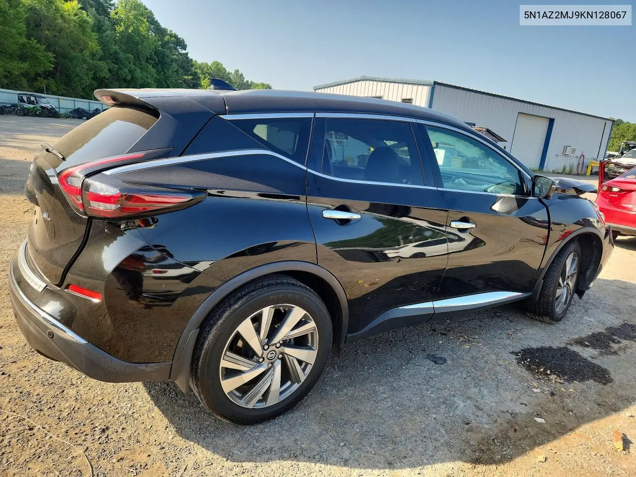 2019 Nissan Murano Sl VIN: 5N1AZ2MJ9KN128067 Lot: 62084956
