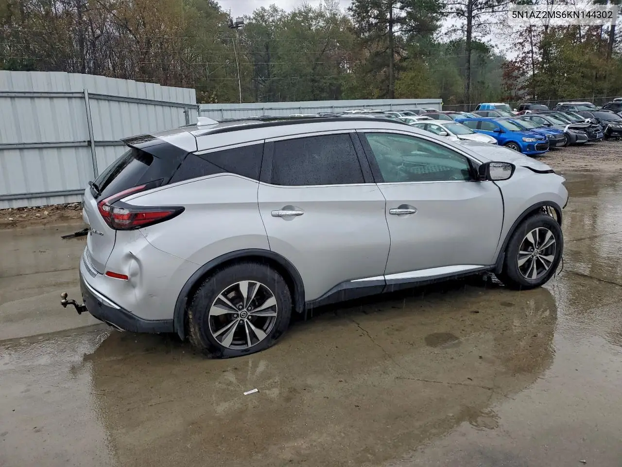5N1AZ2MS6KN144302 2019 Nissan Murano