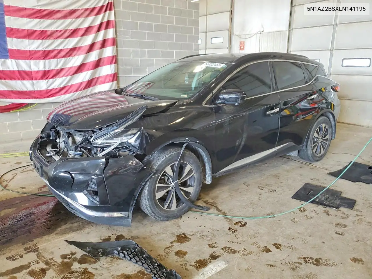 2020 Nissan Murano Sv VIN: 5N1AZ2BSXLN141195 Lot: 56822456
