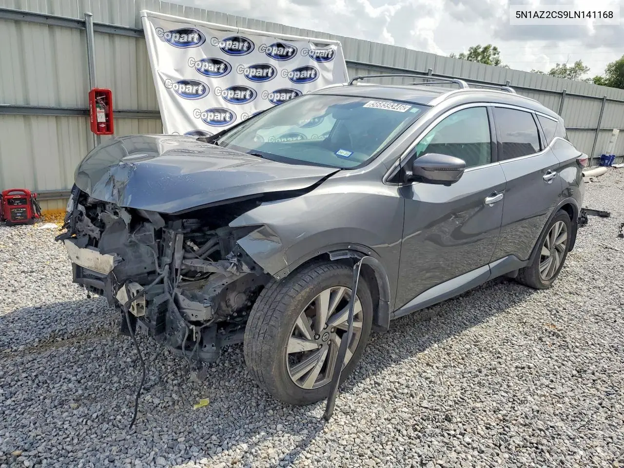2020 Nissan Murano Sl VIN: 5N1AZ2CS9LN141168 Lot: 56859346