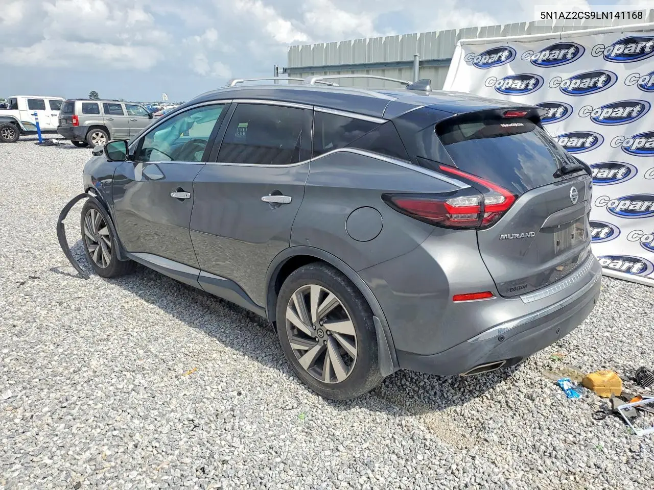 2020 Nissan Murano Sl VIN: 5N1AZ2CS9LN141168 Lot: 56859346