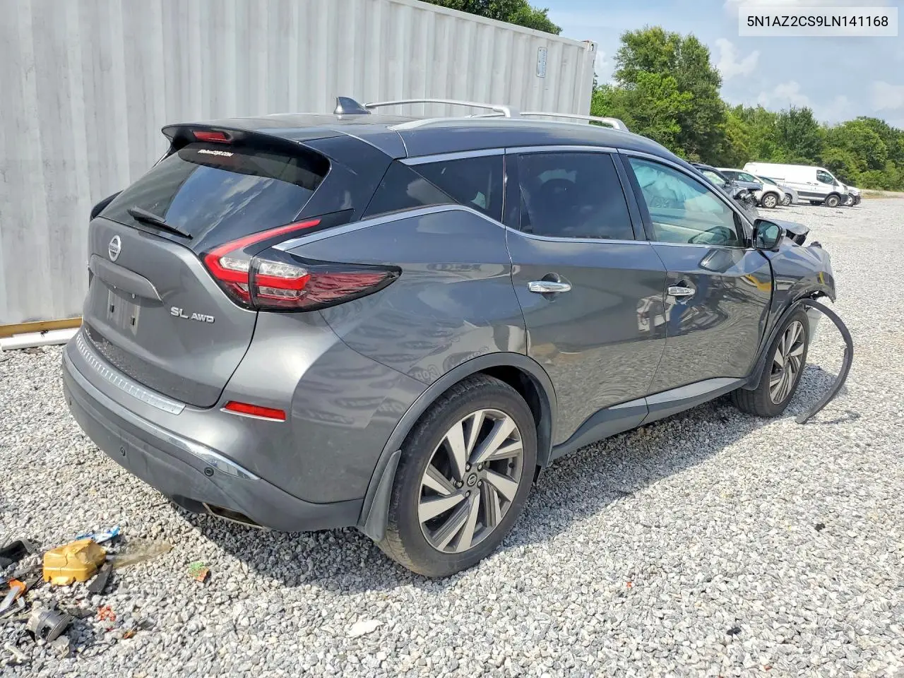 2020 Nissan Murano Sl VIN: 5N1AZ2CS9LN141168 Lot: 56859346