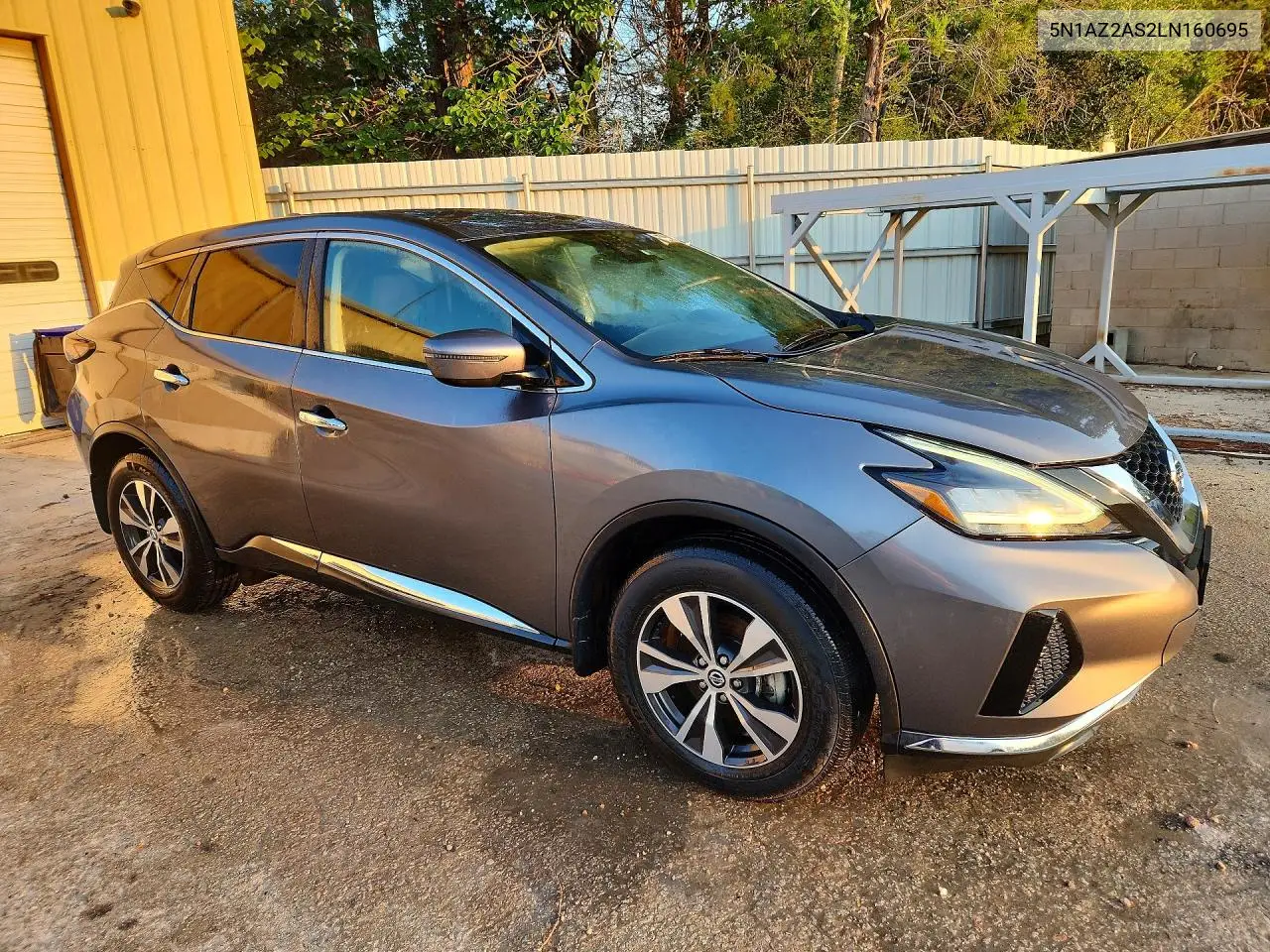 2020 Nissan Murano S VIN: 5N1AZ2AS2LN160695 Lot: 57536306