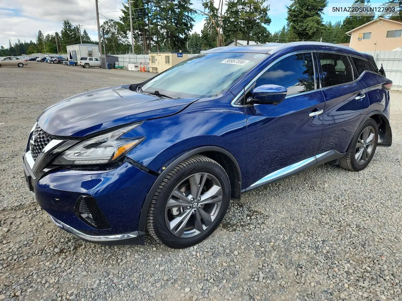 2020 Nissan Murano Platinum VIN: 5N1AZ2DS0LN127903 Lot: 58957596
