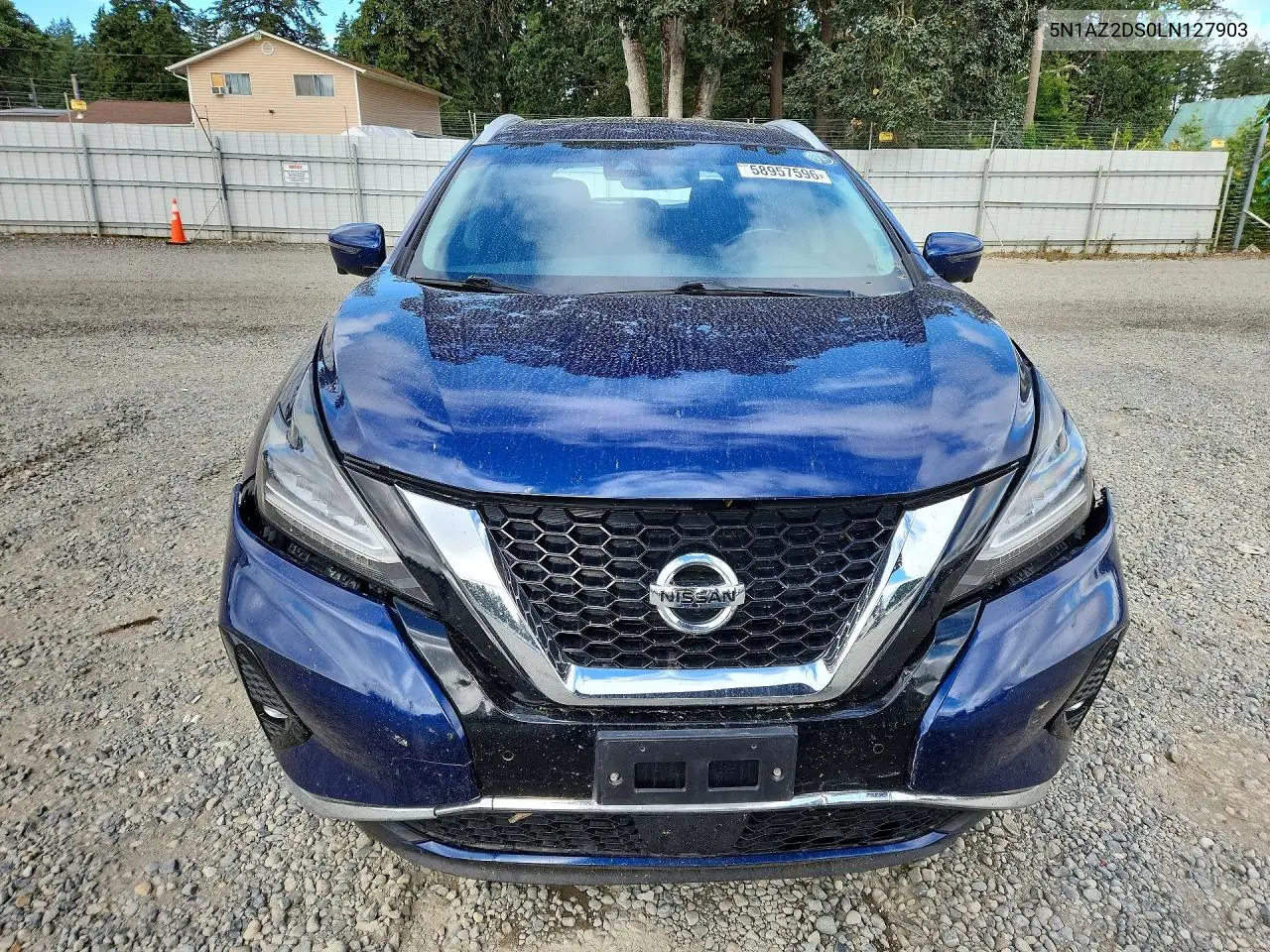 2020 Nissan Murano Platinum VIN: 5N1AZ2DS0LN127903 Lot: 58957596