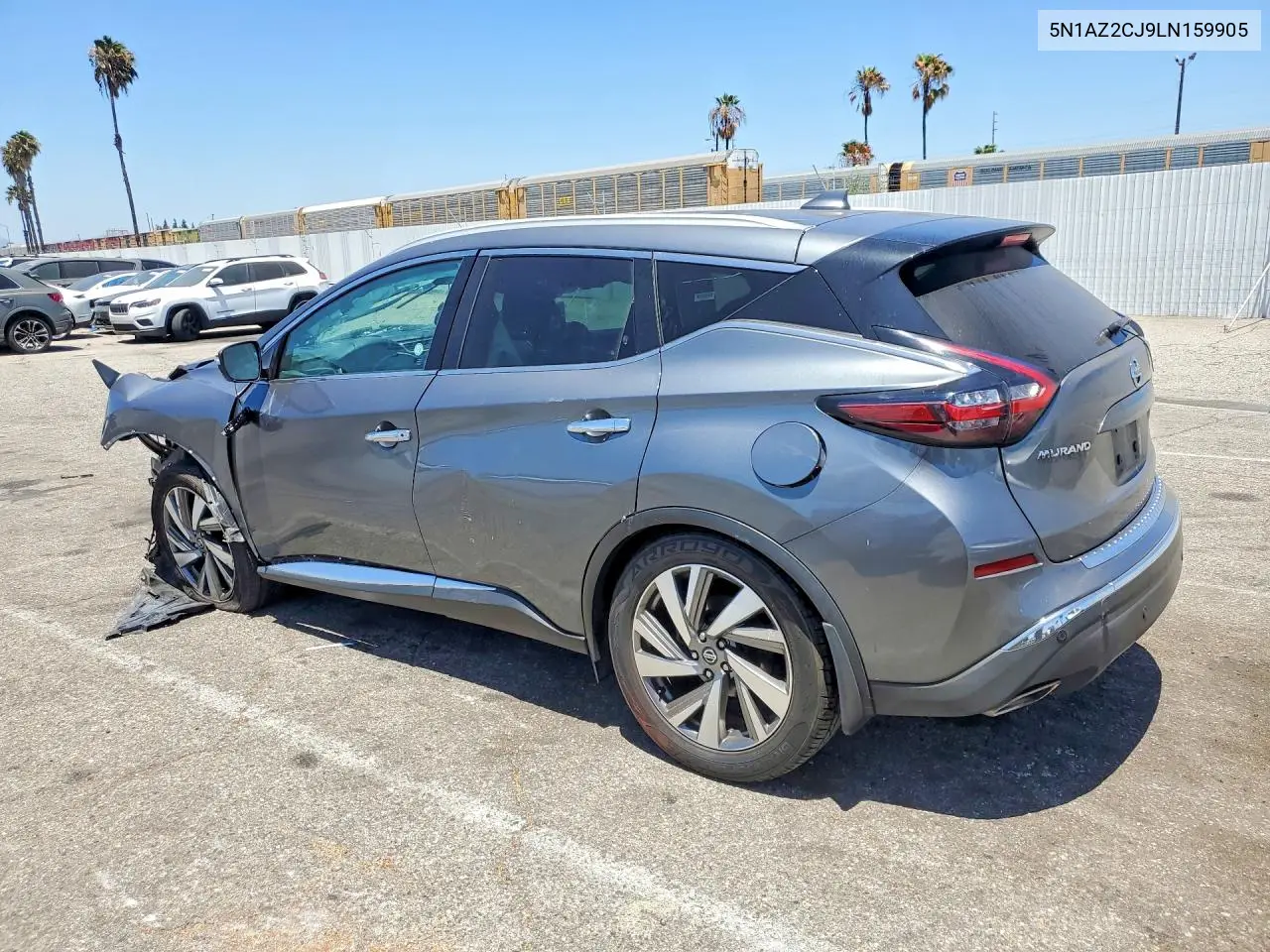 2020 Nissan Murano Sl VIN: 5N1AZ2CJ9LN159905 Lot: 60493566