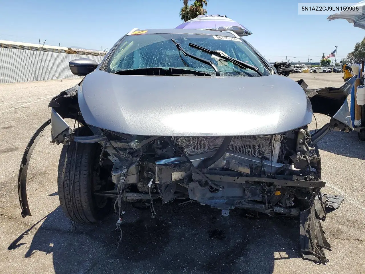 2020 Nissan Murano Sl VIN: 5N1AZ2CJ9LN159905 Lot: 60493566