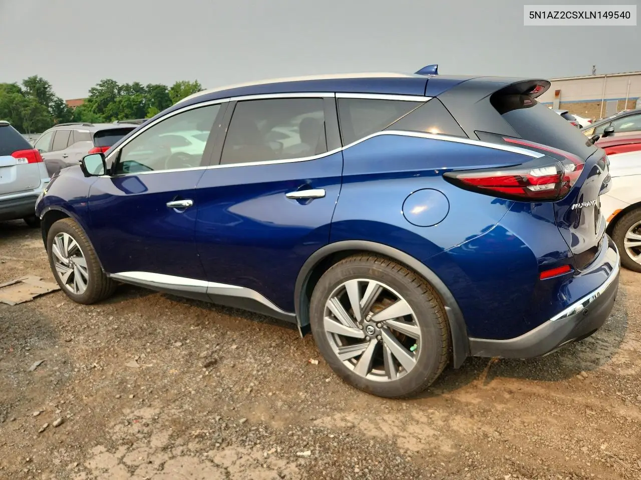 2020 Nissan Murano Sl VIN: 5N1AZ2CSXLN149540 Lot: 61024976