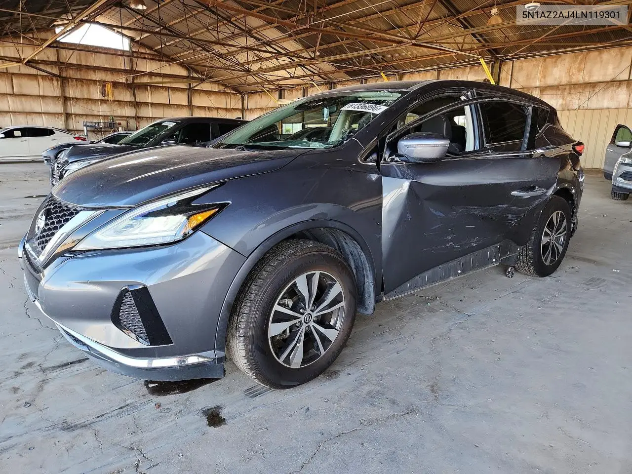 2020 Nissan Murano S VIN: 5N1AZ2AJ4LN119301 Lot: 61336896