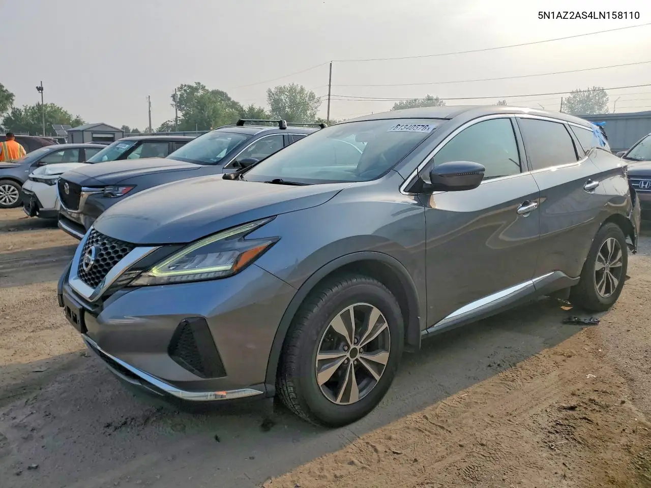 2020 Nissan Murano S VIN: 5N1AZ2AS4LN158110 Lot: 61340576