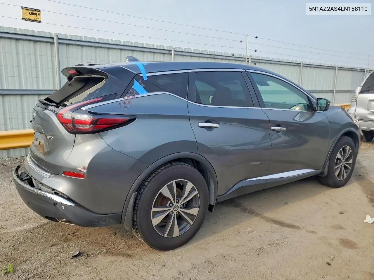 2020 Nissan Murano S VIN: 5N1AZ2AS4LN158110 Lot: 61340576