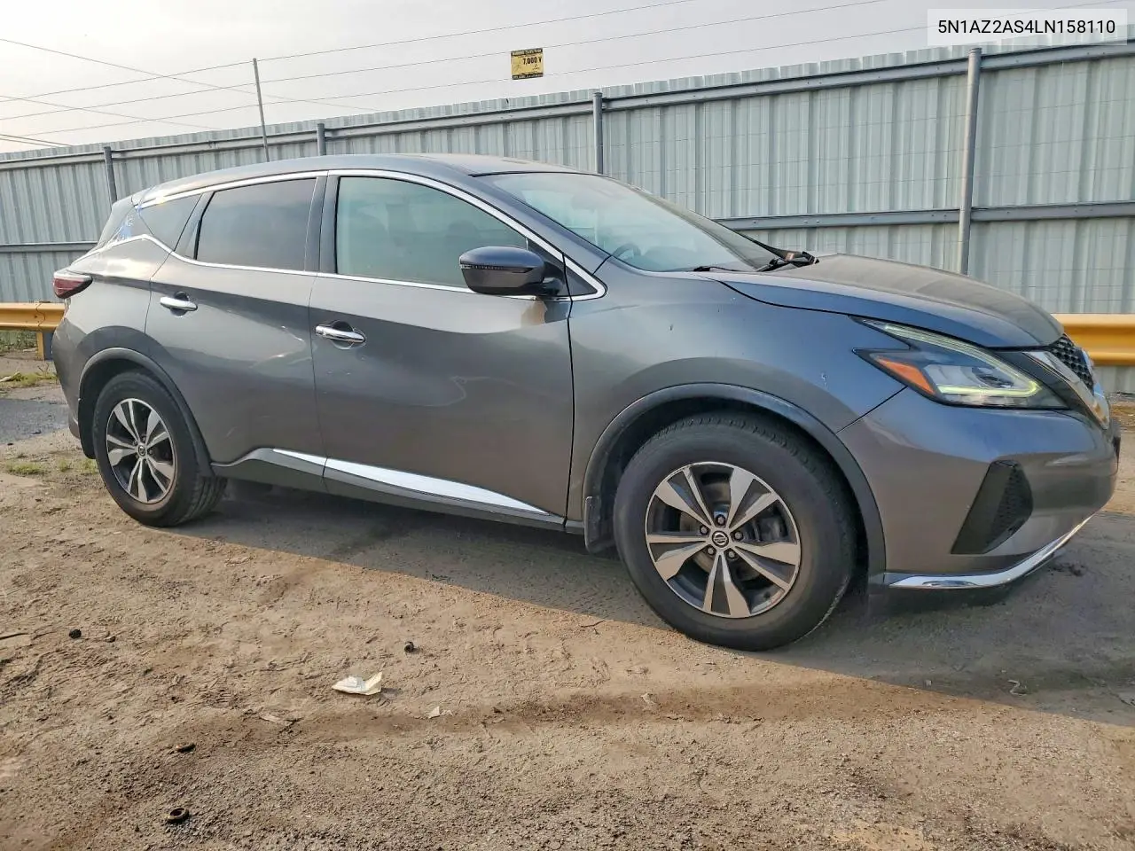 2020 Nissan Murano S VIN: 5N1AZ2AS4LN158110 Lot: 61340576