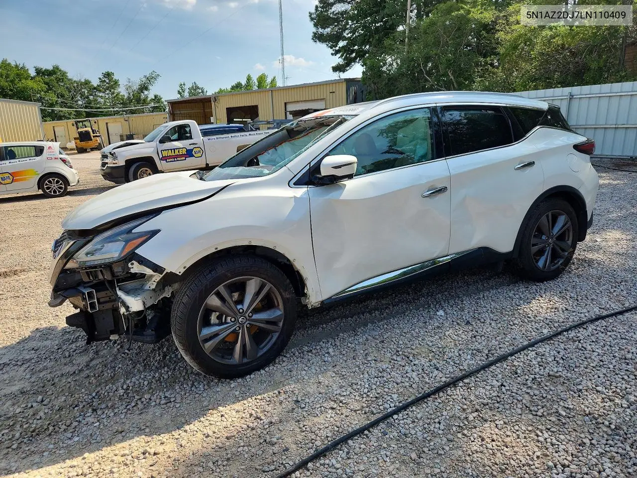 2020 Nissan Murano Platinum VIN: 5N1AZ2DJ7LN110409 Lot: 61446566