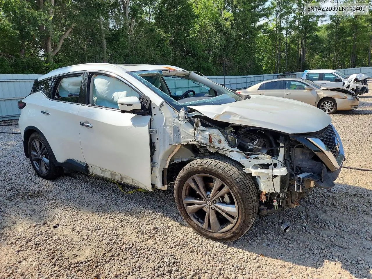 2020 Nissan Murano Platinum VIN: 5N1AZ2DJ7LN110409 Lot: 61446566