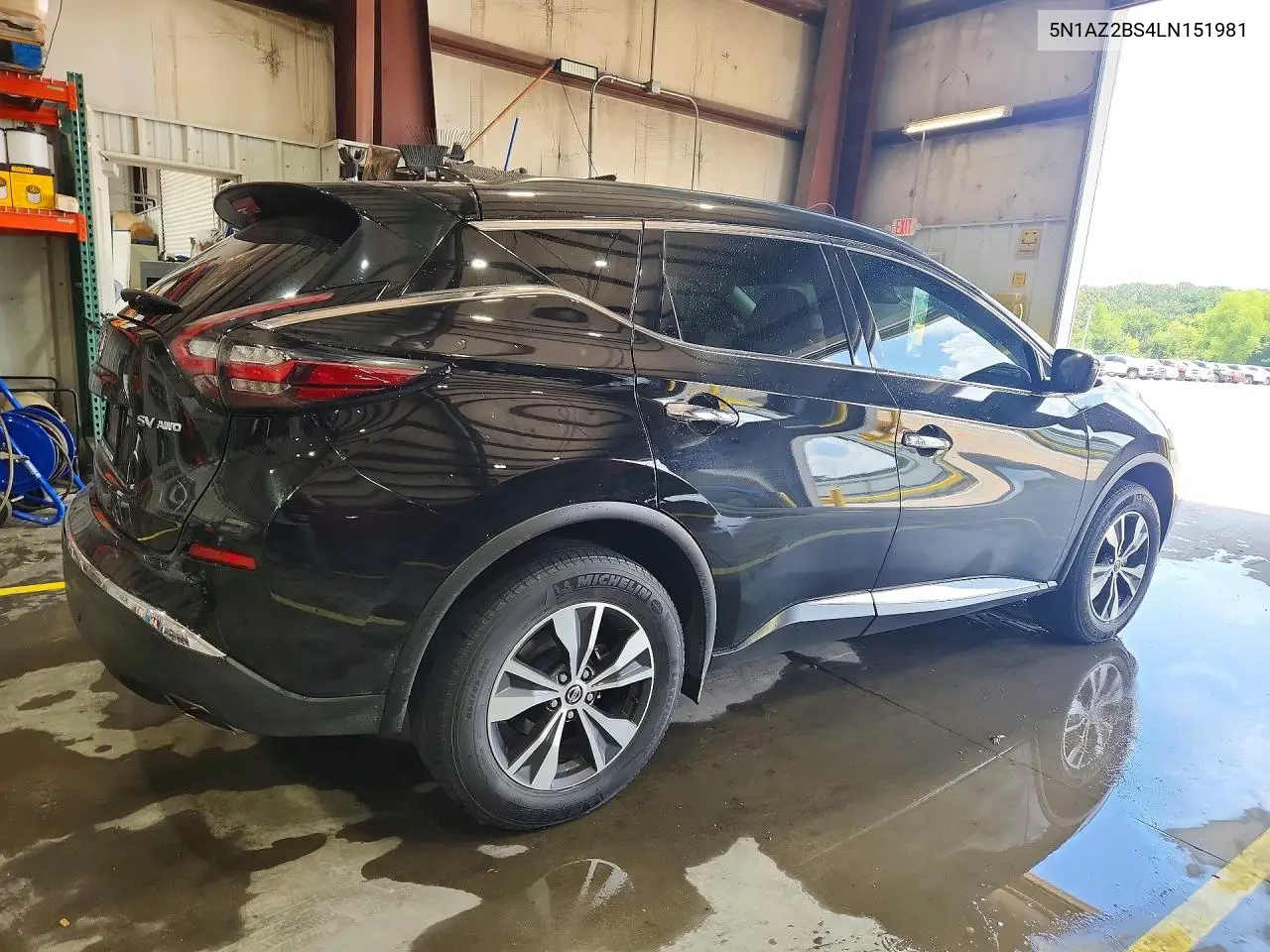 2020 Nissan Murano Sv VIN: 5N1AZ2BS4LN151981 Lot: 61503616