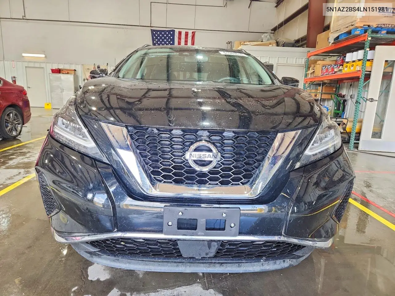2020 Nissan Murano Sv VIN: 5N1AZ2BS4LN151981 Lot: 61503616