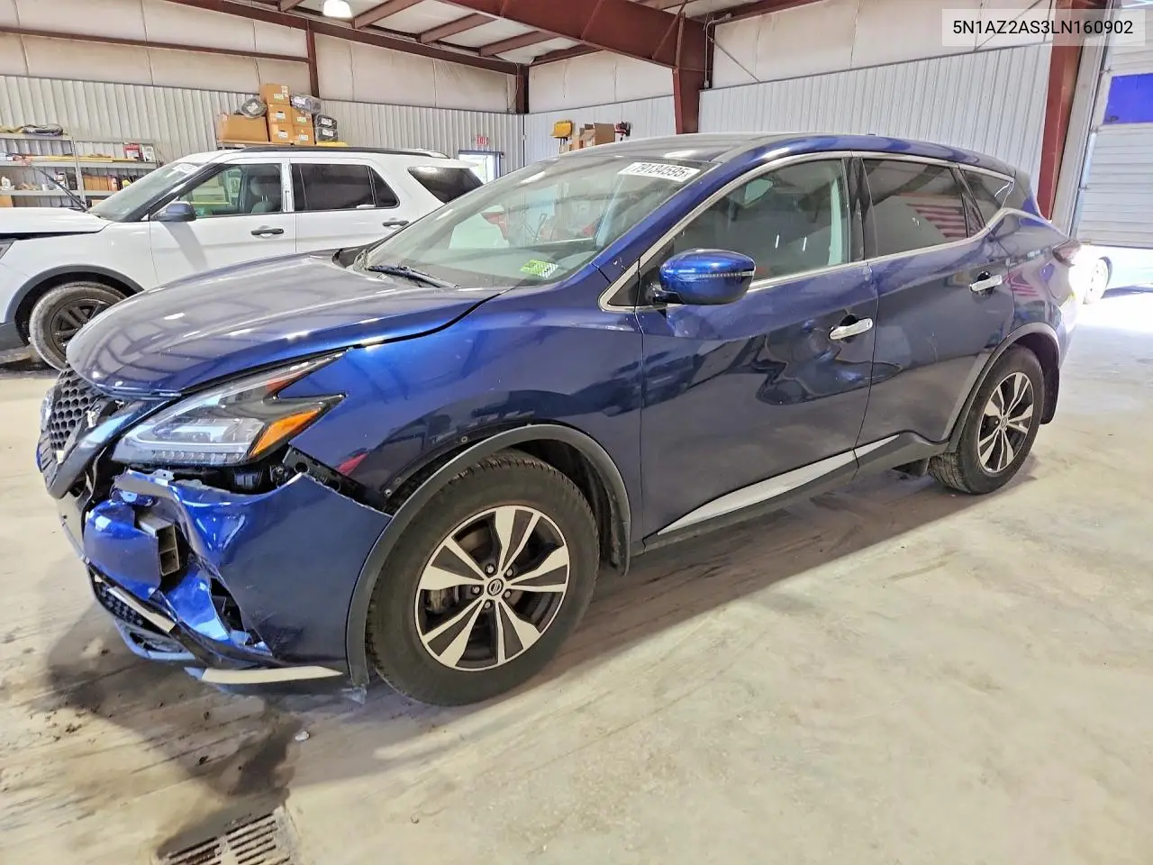 2020 Nissan Murano S VIN: 5N1AZ2AS3LN160902 Lot: 79134595