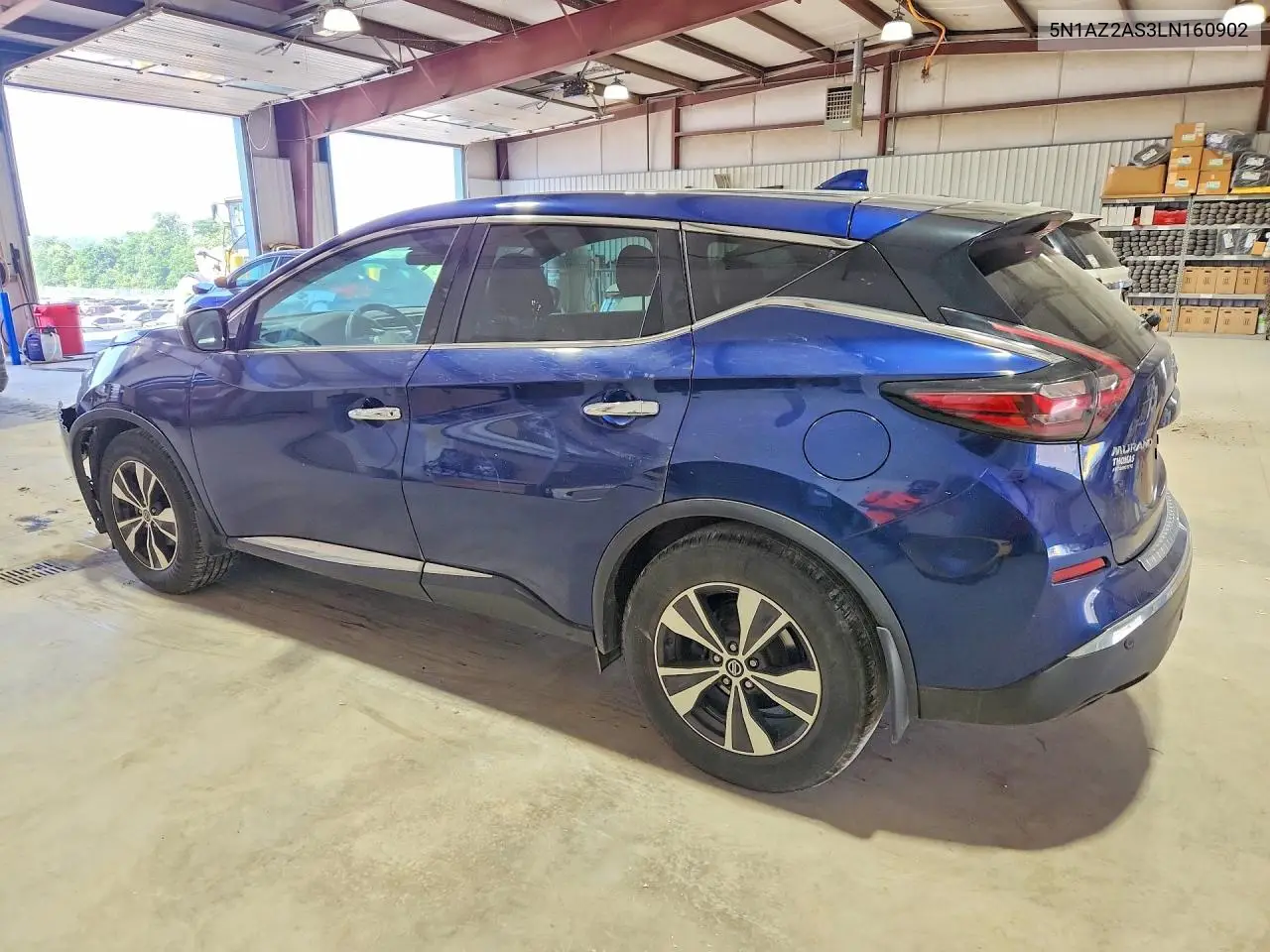 2020 Nissan Murano S VIN: 5N1AZ2AS3LN160902 Lot: 79134595