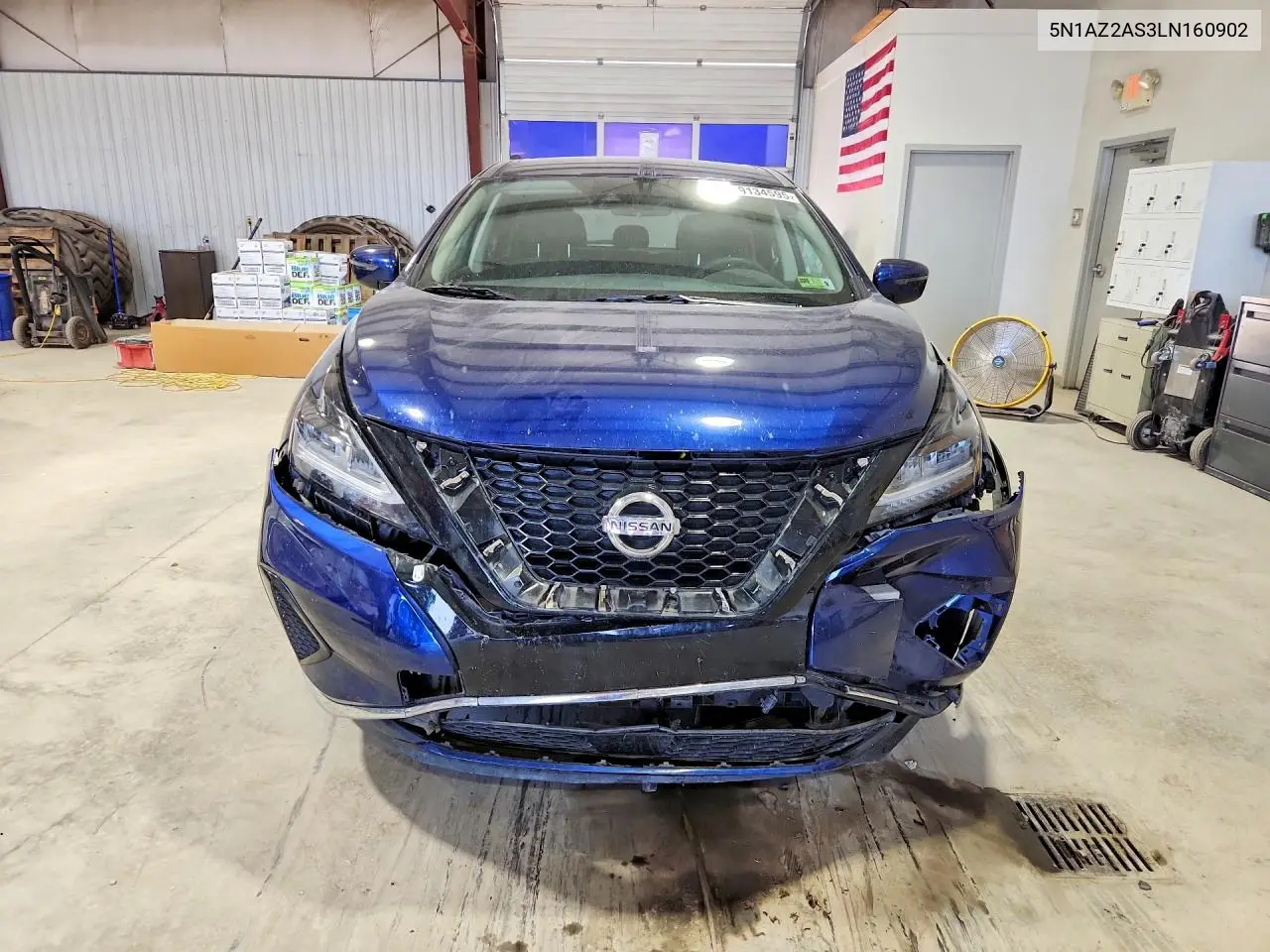 2020 Nissan Murano S VIN: 5N1AZ2AS3LN160902 Lot: 79134595