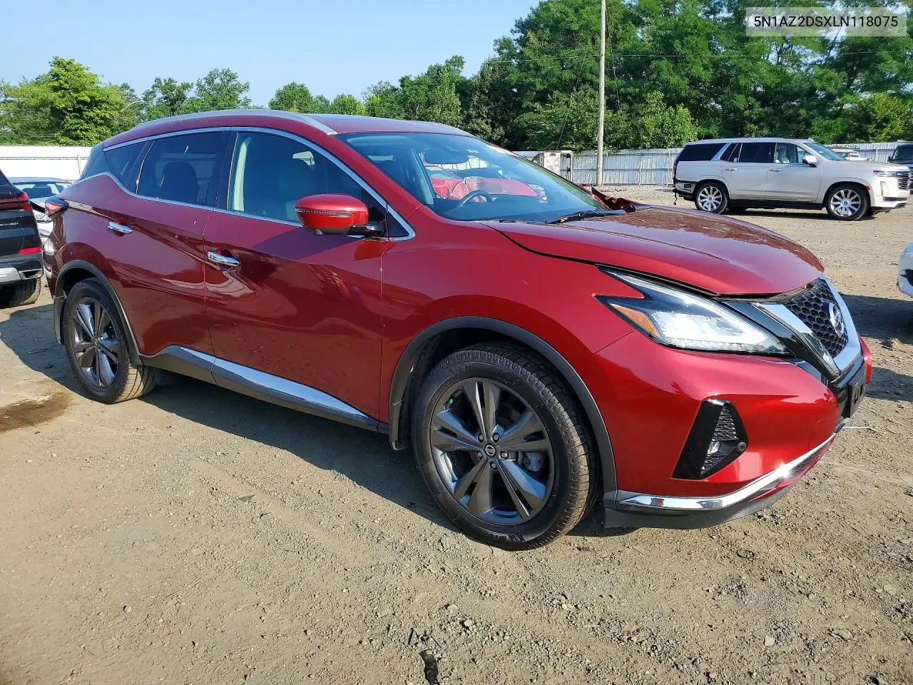 2020 Nissan Murano Platinum VIN: 5N1AZ2DSXLN118075 Lot: 85987635