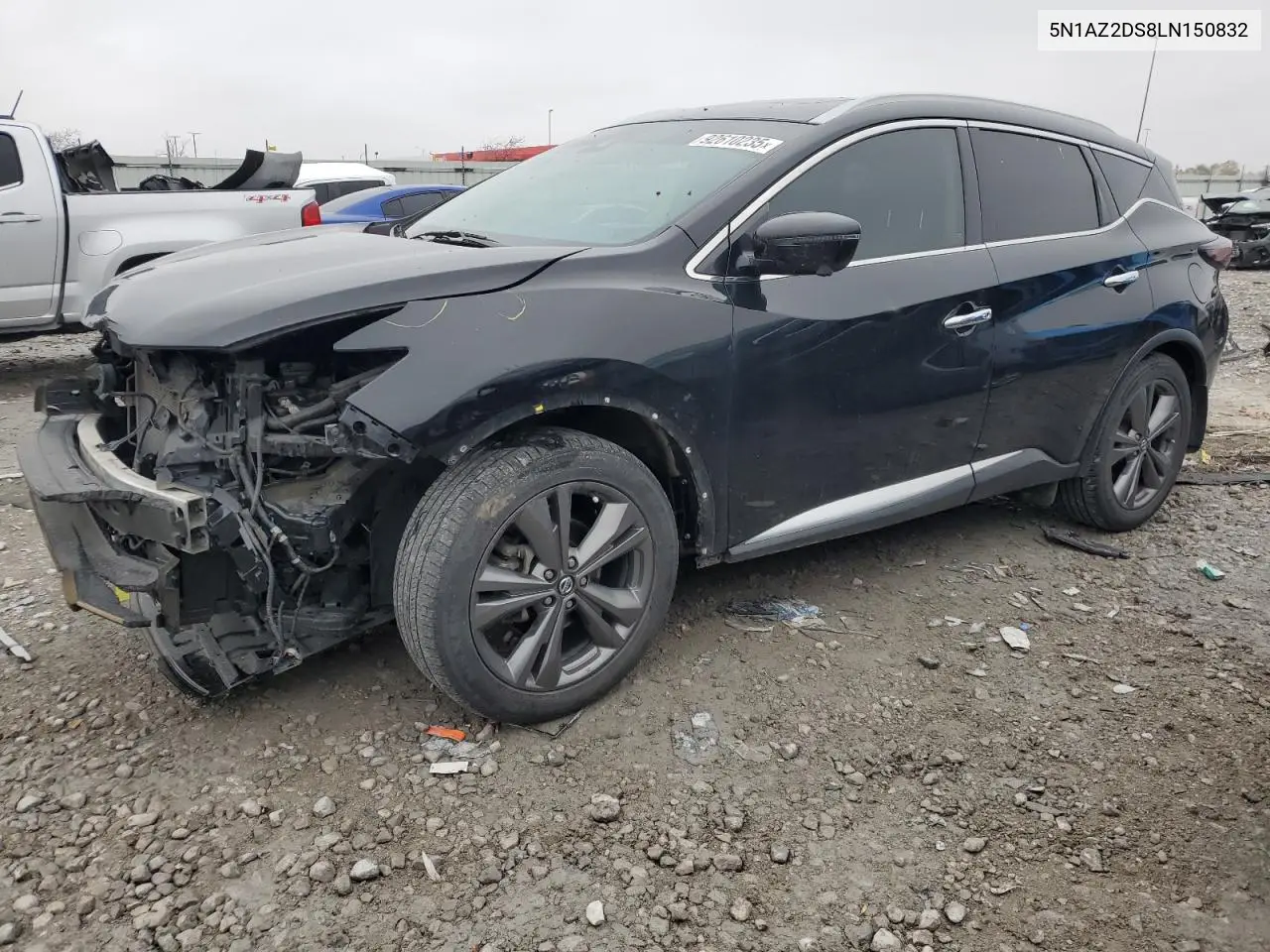 5N1AZ2DS8LN150832 2020 Nissan Murano Platinum