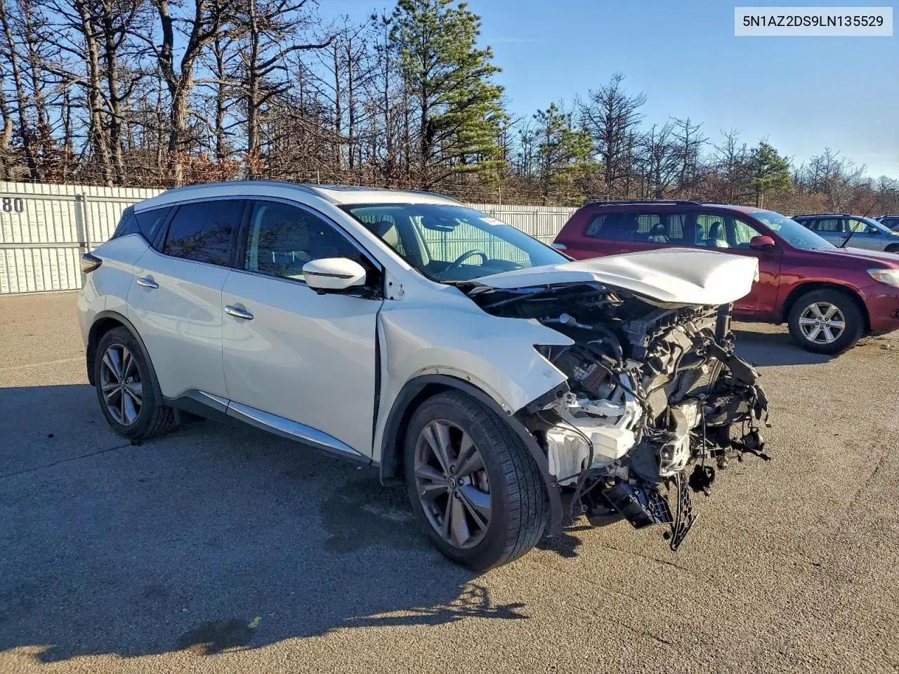 5N1AZ2DS9LN135529 2020 Nissan Murano Platinum