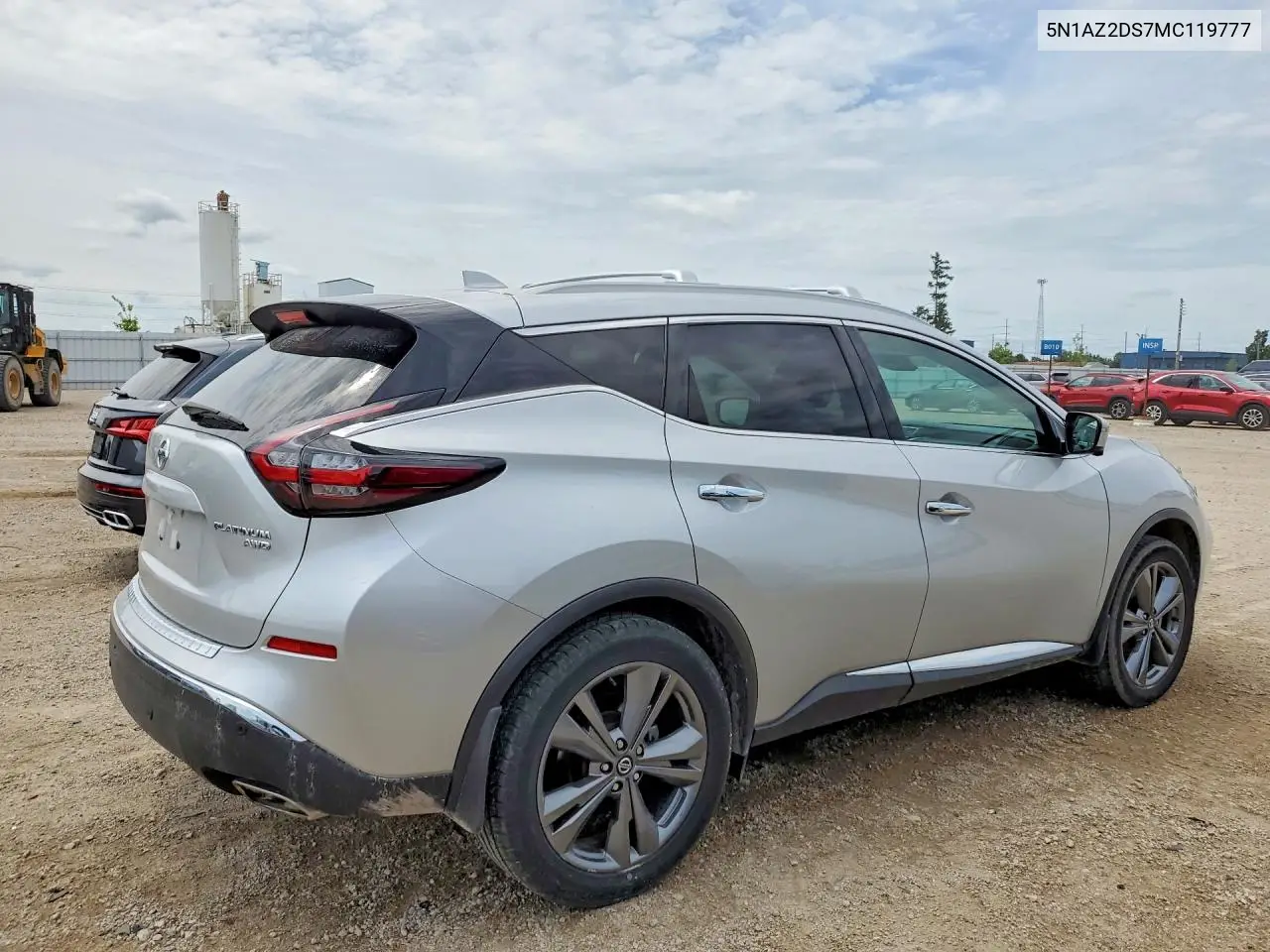 2021 Nissan Murano Platinum VIN: 5N1AZ2DS7MC119777 Lot: 60027806