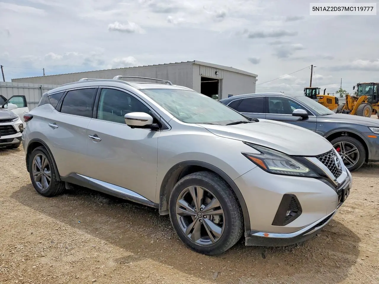 2021 Nissan Murano Platinum VIN: 5N1AZ2DS7MC119777 Lot: 60027806