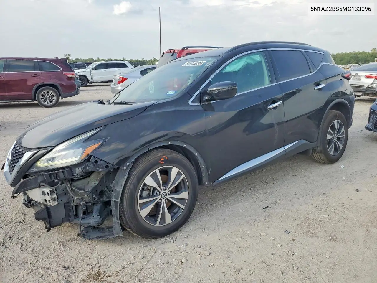 2021 Nissan Murano Sv VIN: 5N1AZ2BS5MC133096 Lot: 60652856