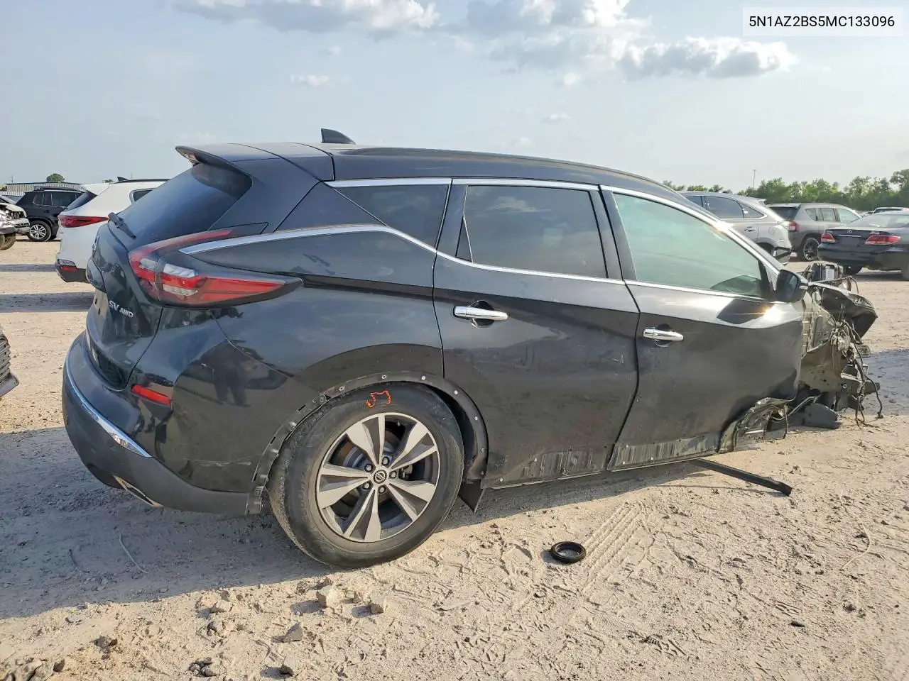 2021 Nissan Murano Sv VIN: 5N1AZ2BS5MC133096 Lot: 60652856