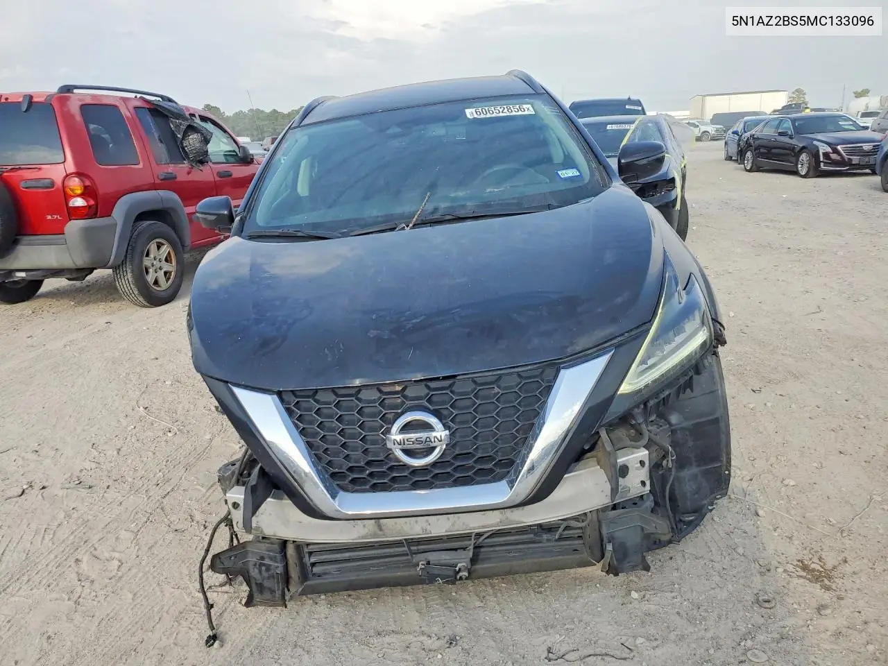2021 Nissan Murano Sv VIN: 5N1AZ2BS5MC133096 Lot: 60652856