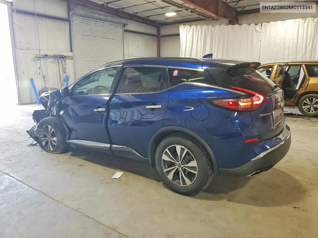2021 Nissan Murano Sv VIN: 5N1AZ2BS2MC113341 Lot: 60982286