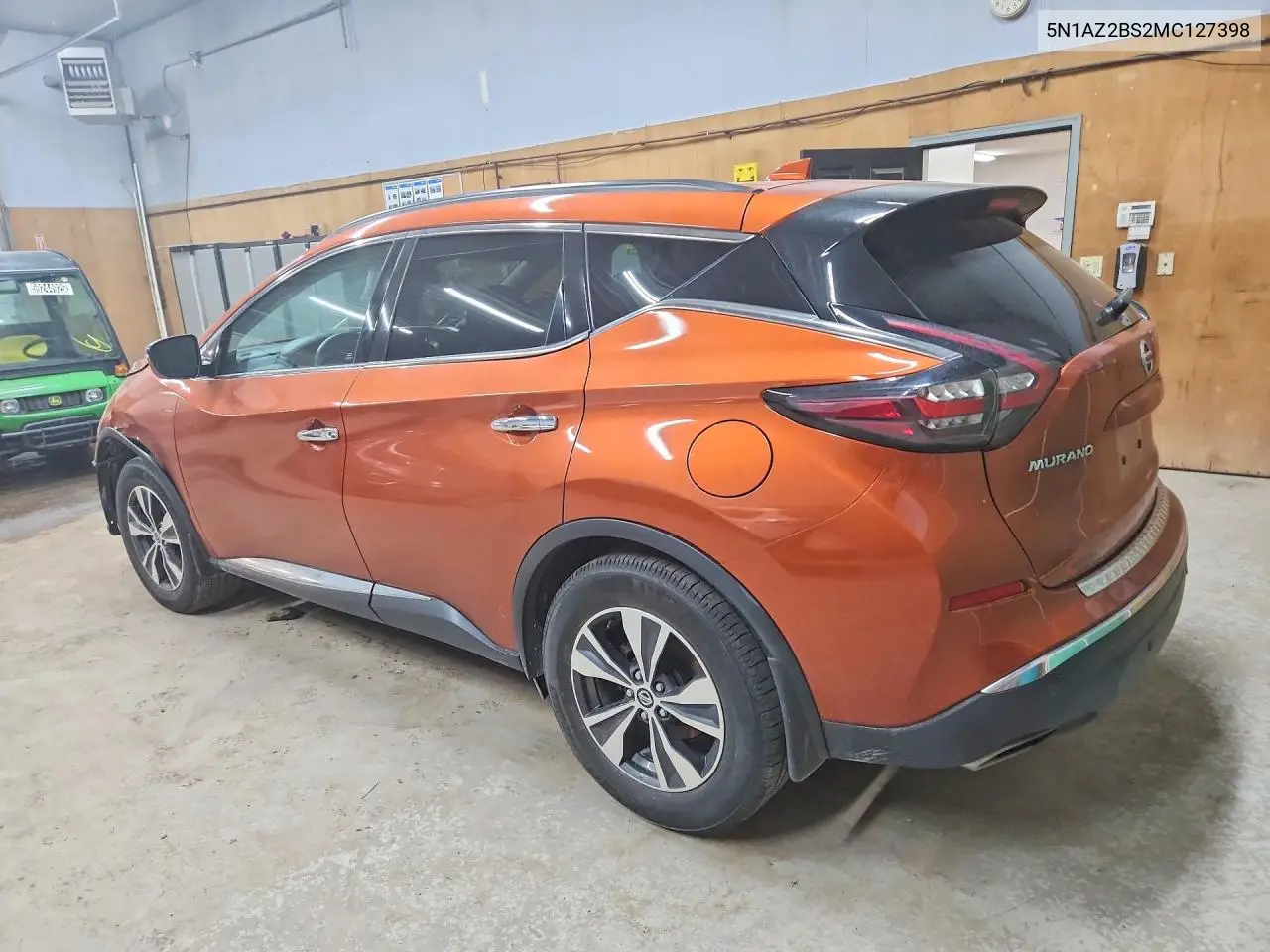 2021 Nissan Murano Sv VIN: 5N1AZ2BS2MC127398 Lot: 60990986