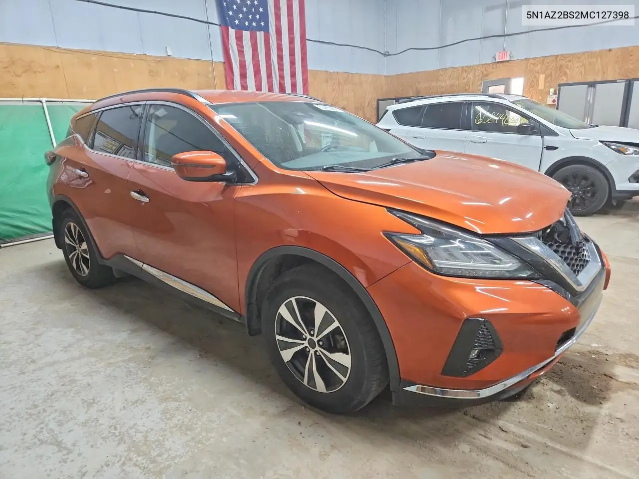 2021 Nissan Murano Sv VIN: 5N1AZ2BS2MC127398 Lot: 60990986