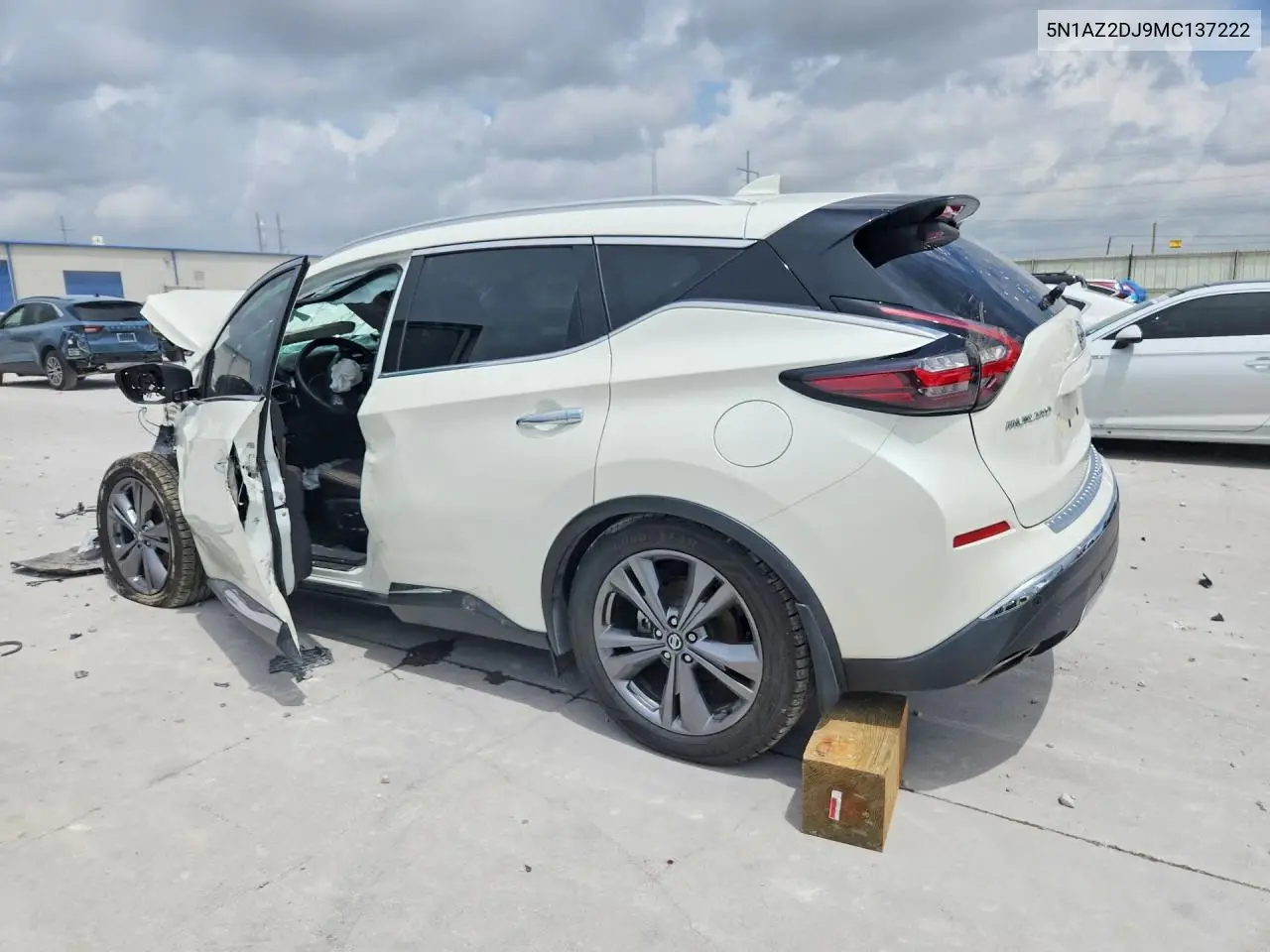 2021 Nissan Murano Platinum VIN: 5N1AZ2DJ9MC137222 Lot: 61346966