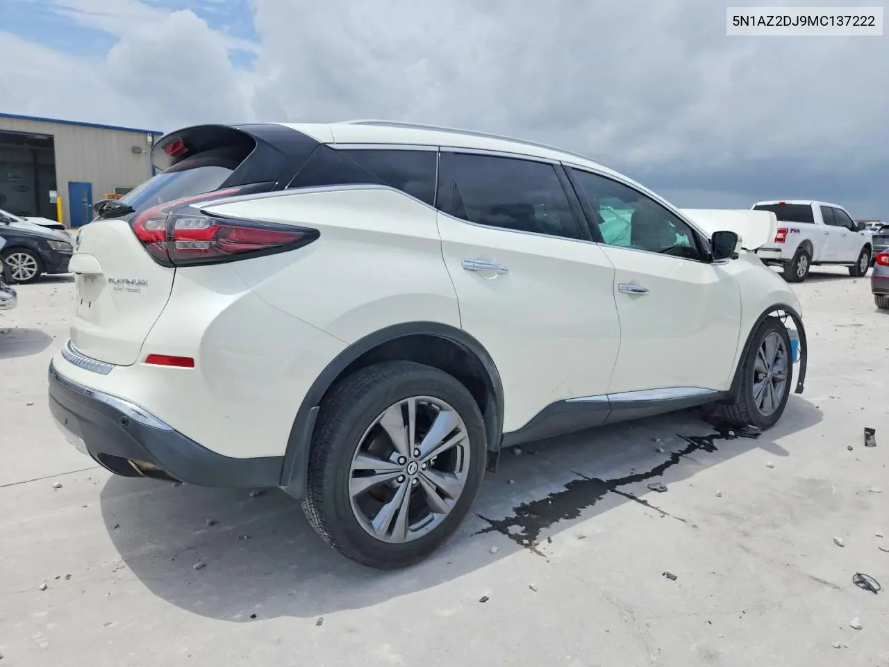2021 Nissan Murano Platinum VIN: 5N1AZ2DJ9MC137222 Lot: 61346966