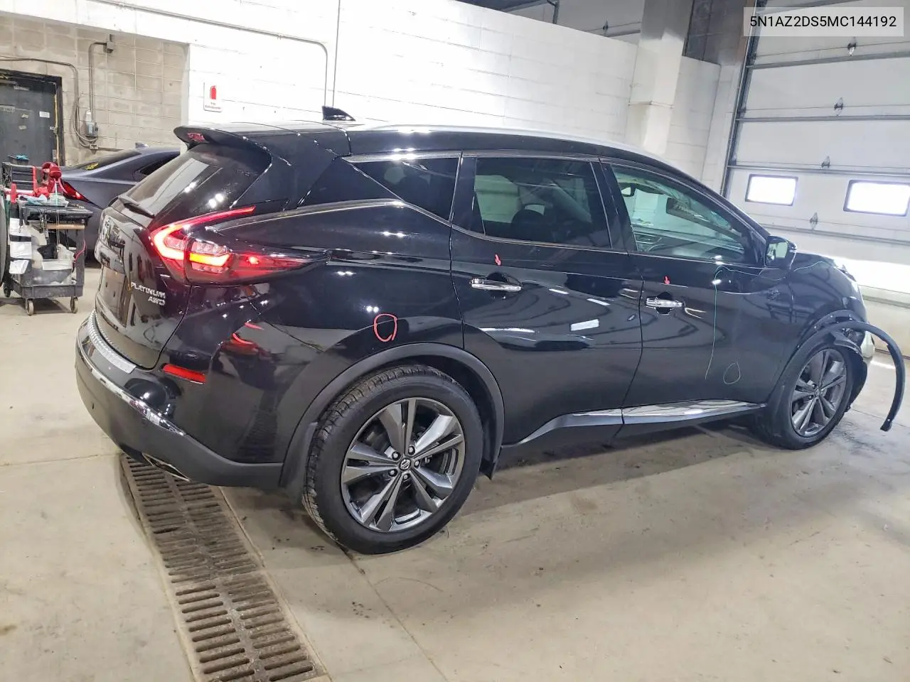 2021 Nissan Murano Platinum VIN: 5N1AZ2DS5MC144192 Lot: 61602586