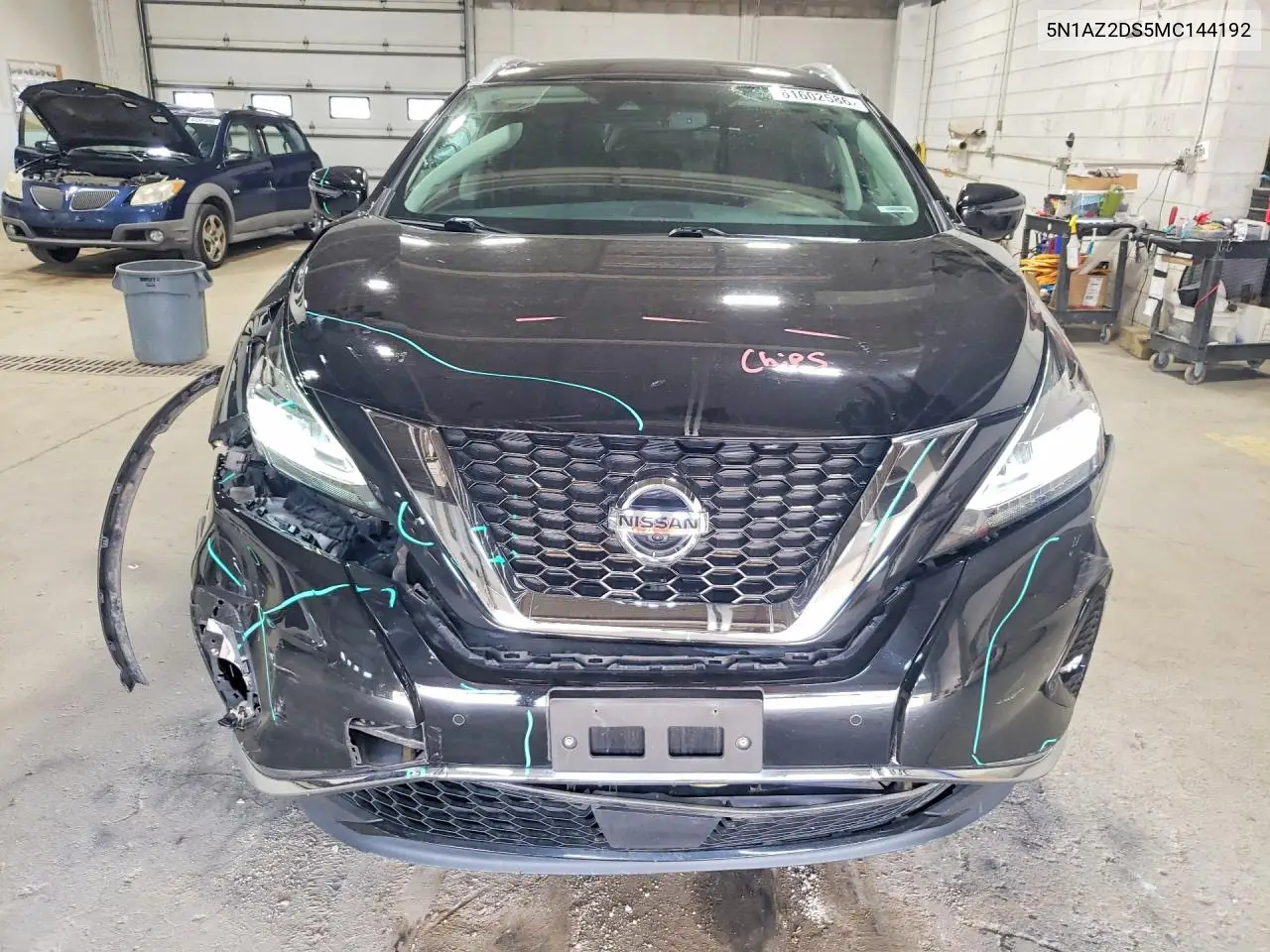 2021 Nissan Murano Platinum VIN: 5N1AZ2DS5MC144192 Lot: 61602586