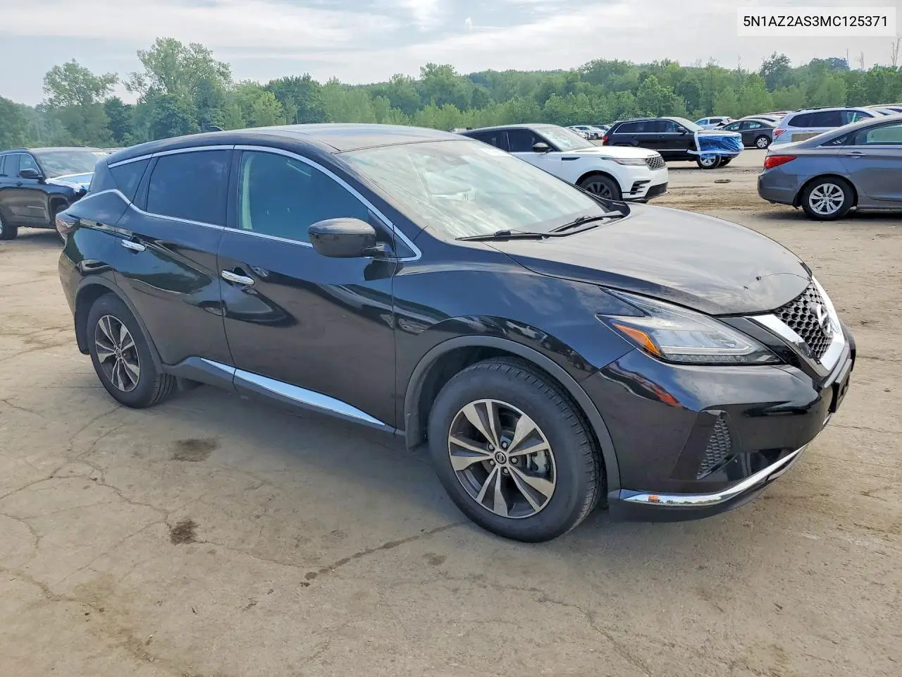 2021 Nissan Murano S VIN: 5N1AZ2AS3MC125371 Lot: 61666256