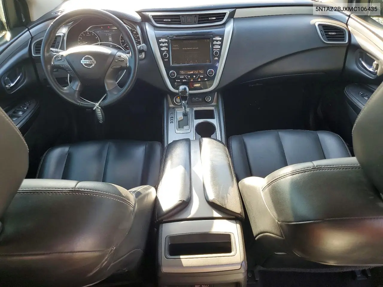 2021 Nissan Murano Sv VIN: 5N1AZ2BJXMC106435 Lot: 61704306